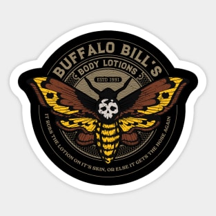 Buffalo bill's body lotion Sticker